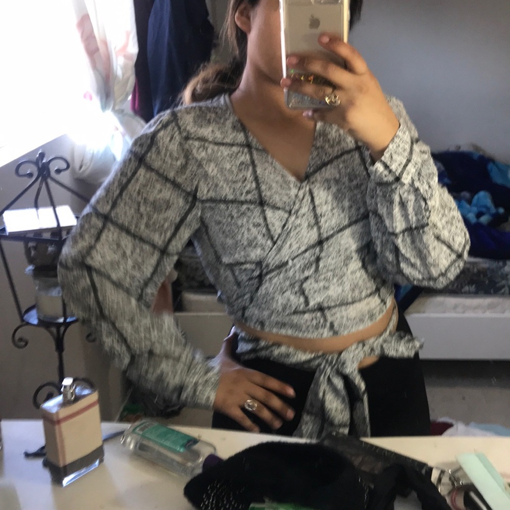 Crossover shirt
